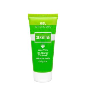 Gel after shave Sensitive Deliplus con aloe vera y 0% alcohol