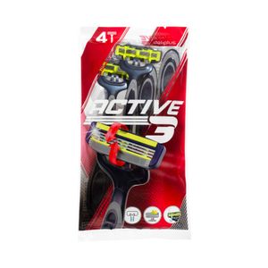 Maquinillas de afeitar desechables Deliplus Active 3 hojas