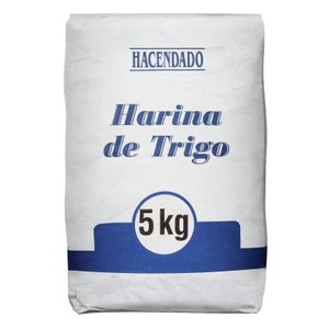 Harina de trigo grande Hacendado