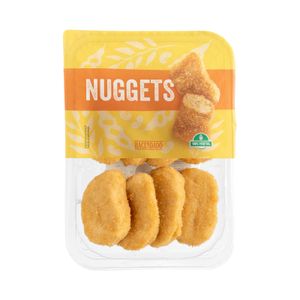 Nuggets vegetales estilo pollo Hacendado a base de proteina de soja