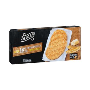 Galletas de mantequilla Hacendado Belgas