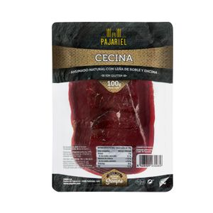 Cecina ahumada natural Embutidos Pajariel lonchas