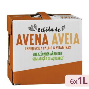 Bebida de avena sin azúcares añadidos Hacendado