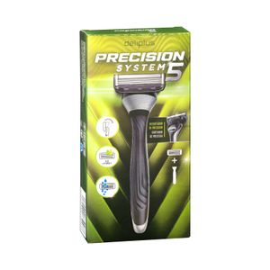 Maquinilla de afeitar recargable Deliplus Precision System 5 hojas