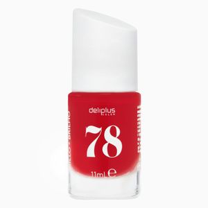 Laca de uñas alto brillo Deliplus 78 rojo