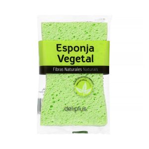 Esponja de baño vegetal fibras naturales Deliplus