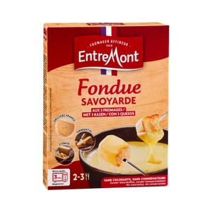 Fondue savoyarde 3 quesos Entremont