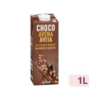 Bebida de avena con chocolate sin azúcares añadidos Hacendado