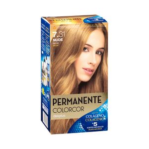 Coloración permanente 7.31 nude beige Deliplus