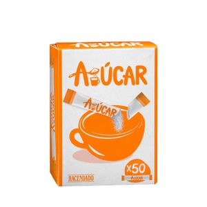 Azúcar blanco en sobres Hacendado