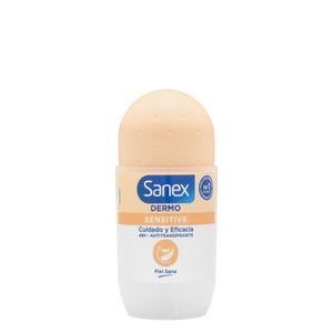 Desodorante roll-on Dermo Sensitive Sanex antitranspirante