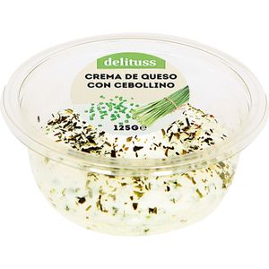 Crema de Queso con Cebollino