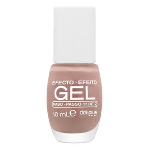 Laca de uñas efecto gel Deliplus 243 nude beige