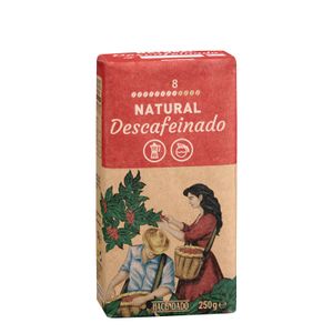 Café molido descafeinado natural Hacendado