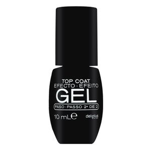 Laca de uñas top coat efecto gel Deliplus 662