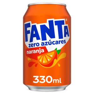 Refresco Naranja Zero Lata