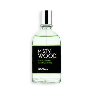 Eau de toilette hombre Misty Wood Esencia vital