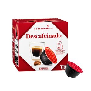 Café en cápsula descafeinado Hacendado