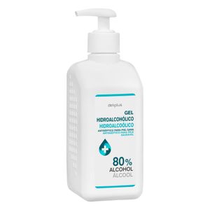 Gel hidroalcohólico 80% alcohol Deliplus antiséptico sin aclarado