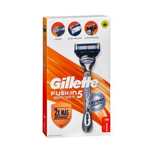 Maquinilla de afeitar recargable Gillette Fusion Sport 5 hojas