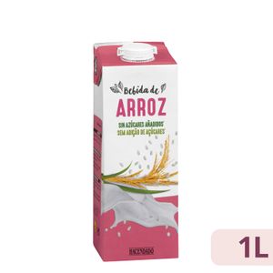 Bebida de arroz sin azúcares añadidos Hacendado