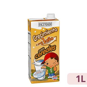 Preparado lácteo con cereales crecimiento Hacendado +1 año