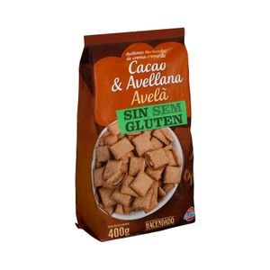 Cereales rellenos de crema de cacao y avellana Hacendado sin gluten