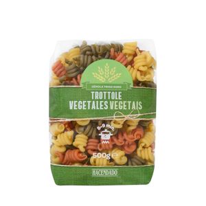 Pasta trottole vegetales Hacendado