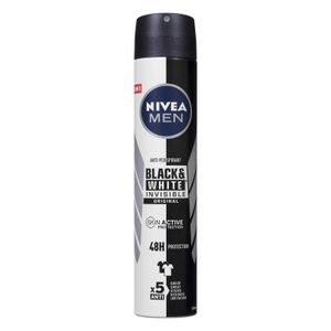 Desodorante invisible Black & White Nivea Men antitranspirante