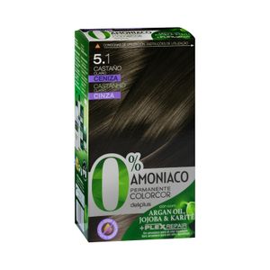 Coloración permanente 5.1 castaño claro ceniza Deliplus 0% amoníaco