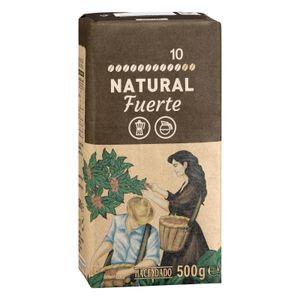 Café molido natural fuerte Hacendado