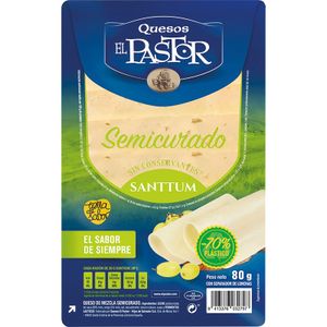 Lonchas de Queso Semicurado Santtum