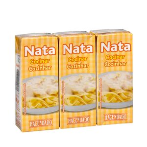 Nata ligera para cocinar Hacendado