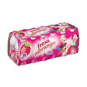 Yogur líquido de fresa Hacendado