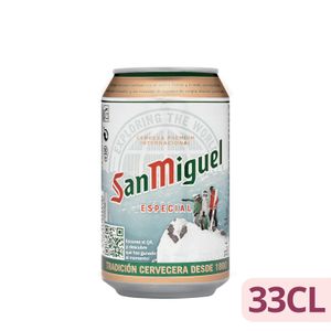 Cerveza especial San Miguel