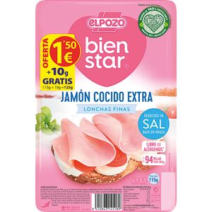 Jamón Cocido L.Finas Bien Star