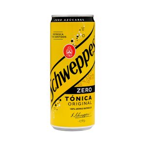 Tónica zero calorías Schweppes