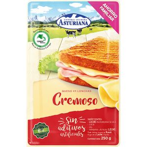 Queso Cremoso Lonchas