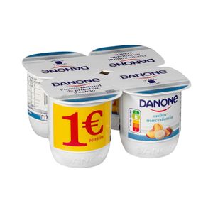 Yogur sabor macedonia Danone