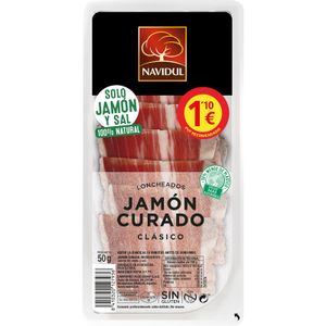 Jamón Curado 1/2 Lonchas