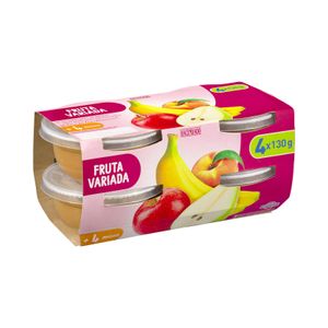 Papilla fruta variada +4 meses Hacendado