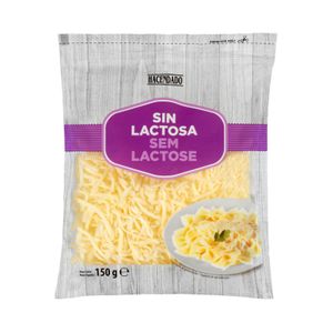 Queso rallado sin lactosa de vaca Hacendado