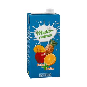 Fruta + leche Mediterráneo Hacendado