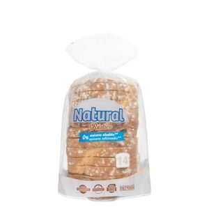 Pan de molde blanco natural rústico Hacendado 0% azúcares añadidos