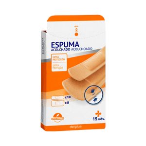 Tiras adhesivas protectoras de espuma acolchado Deliplus protección extra