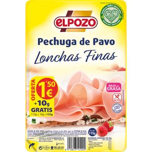 Pechuga de Pavo Lonchas Finas