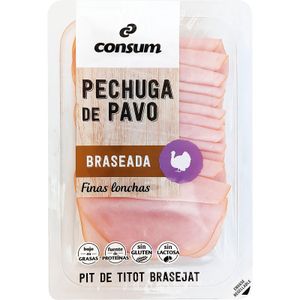 Pechuga Pavo Braseada Finas Lonchas