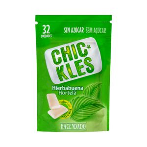 Chicles hierbabuena gragea Hacendado