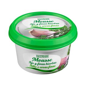 Mousse de queso de vaca con ajo y finas hierbas Hacendado