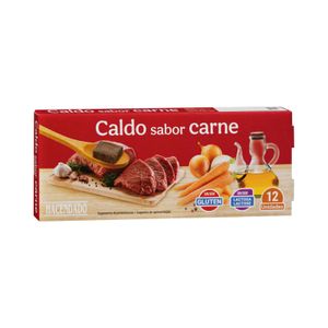 Caldo de carne Hacendado en pastillas